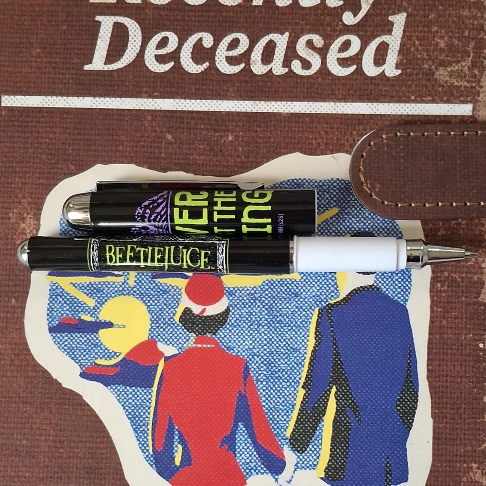 Beetlejuice Handbook for the Recently Deceased Journal & Pen